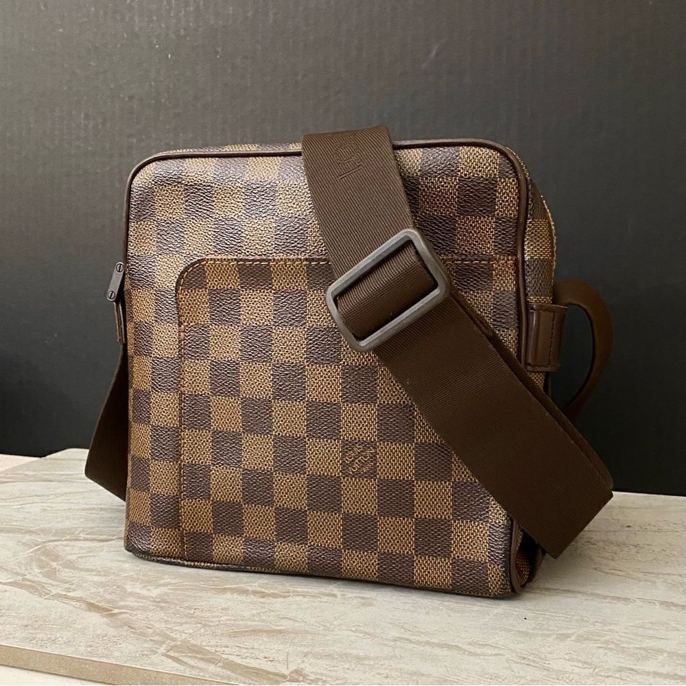 LOUIS VUITTON Damier Olav PM Crossbody Bag 💼 MI0055